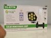 لامپ خورشیدی طرح دوربین CL-877B با کنترل