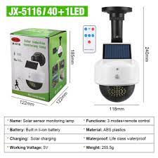 لامپ خورشیدی طرح دوربین دام مدل JX-5116 نور و امنیت