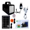 پکیج خورشیدی قابل حمل DP-7711 قوی روشنایی و شارژر