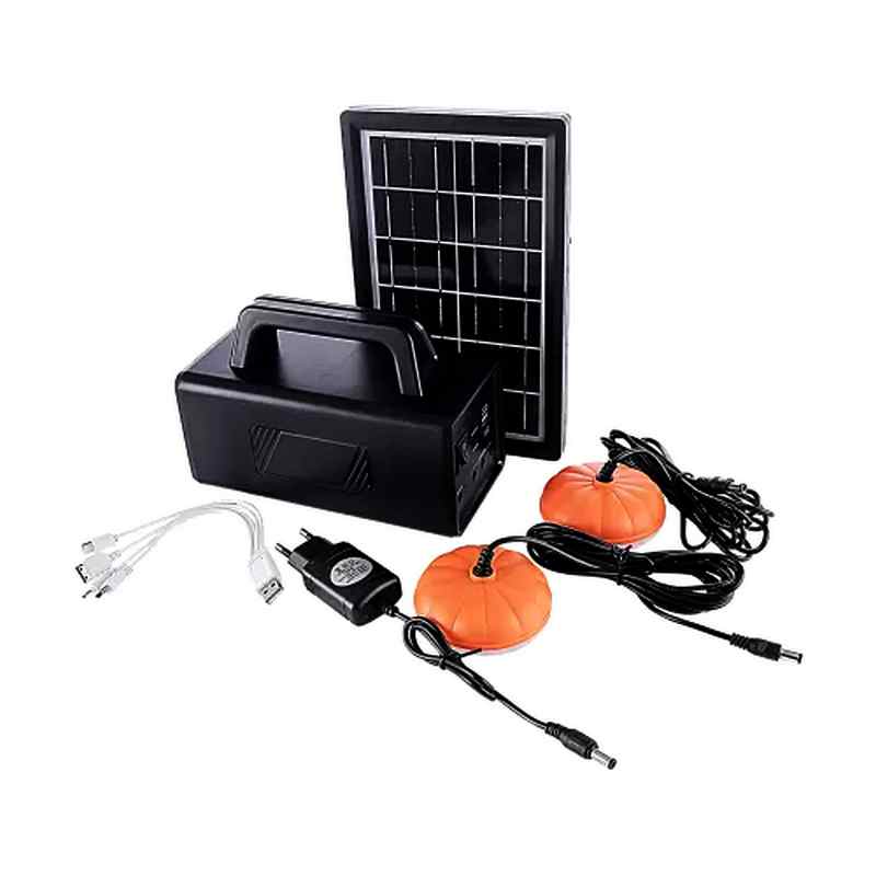 پکیج روشنایی خورشیدی DP-7710 (1) پکیج روشنایی خورشیدی DP-7710 و شارژر