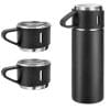 فلاسک سه کاپ نیم لیتری سرد و گرم VACUUM