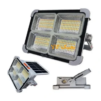 پروژکتور خورشیدی 100 وات و پاوربانک پرقدرت