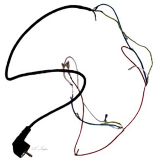 سیم برق ساندویچ‌ساز و وافل‌ساز اصلی – کامل