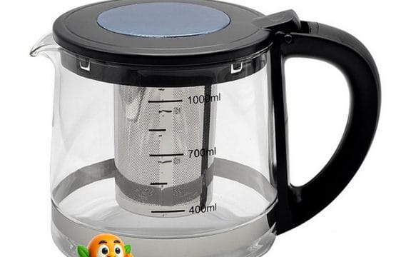 قوری چایساز پیرکس 1 لیتری مناسب انواع چای ساز