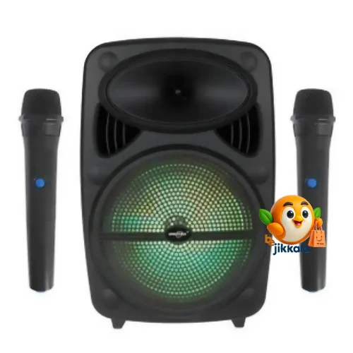 اسپیکر GTS-2386 چمدانی 8 اینچ بلوتوثی با دو عدد میکروفن