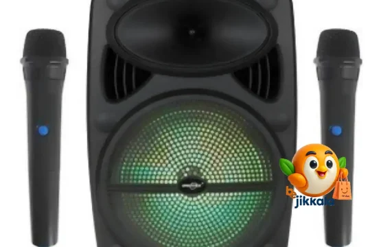 اسپیکر GTS-2386 چمدانی 8 اینچ بلوتوثی با دو عدد میکروفن